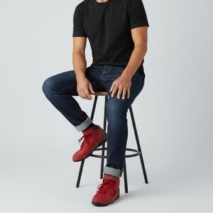 NIKE - AIR ZOOM THE HURARCHE 2K4 - MEN’S SIZE 12 - RED & BLACK - #511425 S8